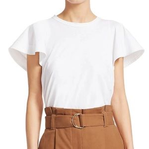 A.L.C Carrie Cotton Tee Shirt - Size XS